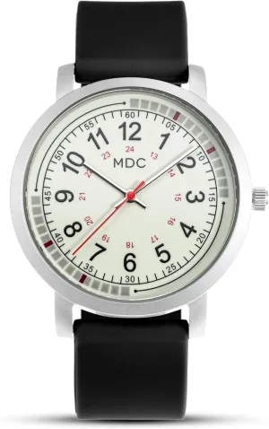 with improbable compute service cud glean 15 Second Intervals Quadrant Pulse Ring, 5ATM Waterproof Analog Wristwatch, Silicone Band MDC Glow in The Dark Nurse Watches for Women, Nursing Watch 