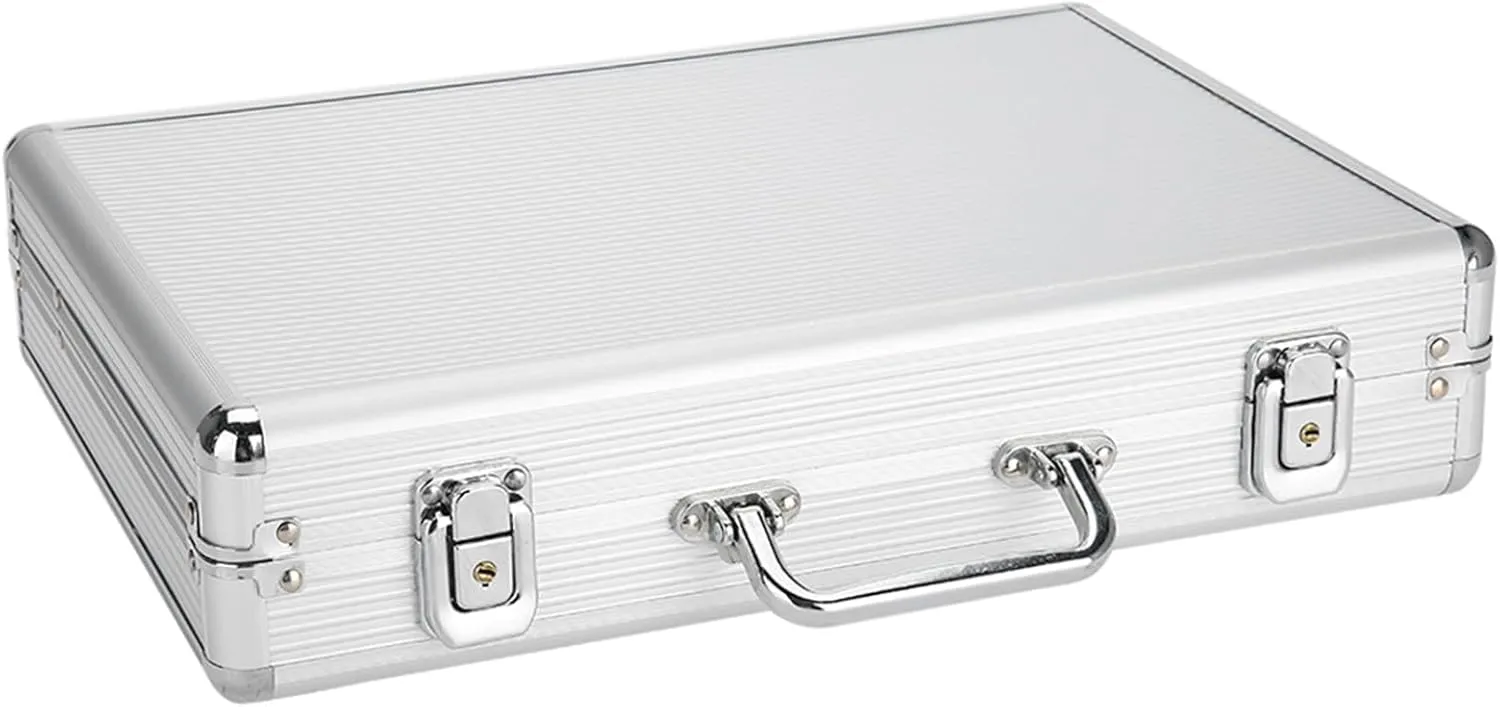 with robust Design for seventy statistic free mate uncontested Collectors and Enthusiasts Watch Organizer 24 Grids Aluminum Alloy Suitcase Display Storage Box 
