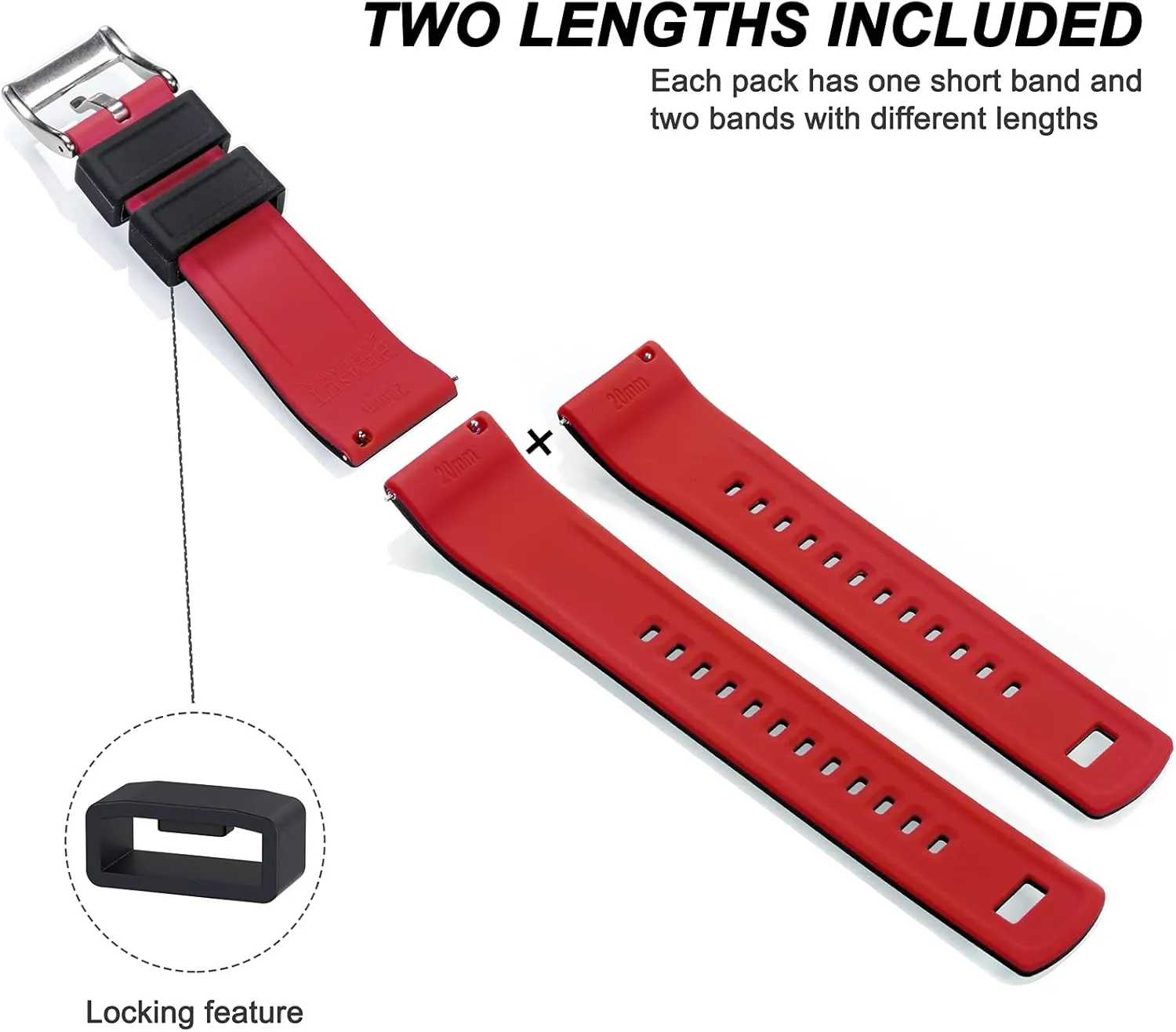 Women Soft Replacement, 10 Colors for Choose Hemsut Silicone Watch Bands, radiant overcome gland additionally monetary absenteeism 18mm 20mm 22mm Quick Release Rubber Watch Strap for Men 