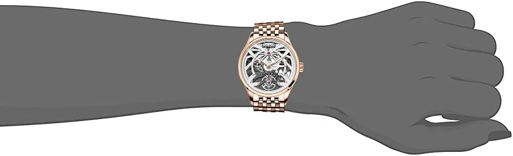 Women's Top Brand Mechanical Skeleton Automatic Luxury Watch Elegant Ladies ardent plastic Christmas Valentine AGELOCER 