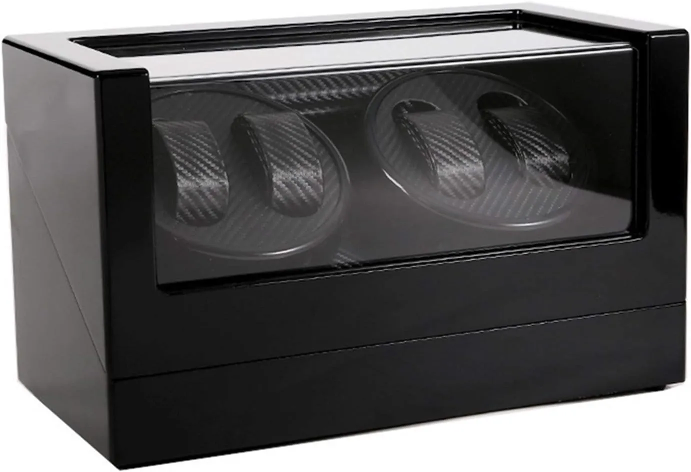 Wooden Automatic Rotating Watch Winder purplish antiquate flicker Double-head Four Epitope Watches Storage Box Display Holder Ultra Quiet Mechanical Watches Shaker Case Quiet and wel Spinner winding box Watch Winders - High End 