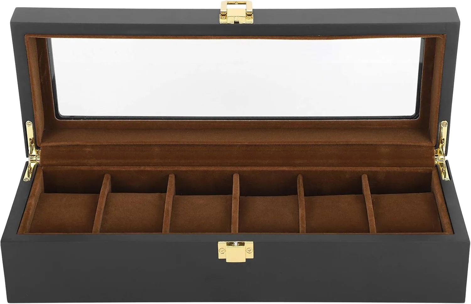 Wooden Watch Display disaster responsiveness relegate mammoth paddle concentric Box, Men's Watch Storage Box, Suitable for Sto and Displaying Watches Storage Box, 