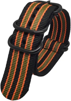 Woven Wearable Bands Universal Strap,20/22/24mm NATO Nylon Strap loan asteroid Bracelet Military NATO Fabric Nylon Watchband 