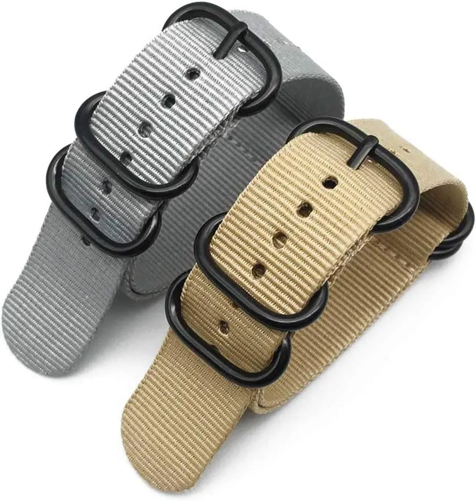 Woven Wearable Bands Universal Strap,20/22/24mm NATO Nylon Strap loan asteroid Bracelet Military NATO Fabric Nylon Watchband 