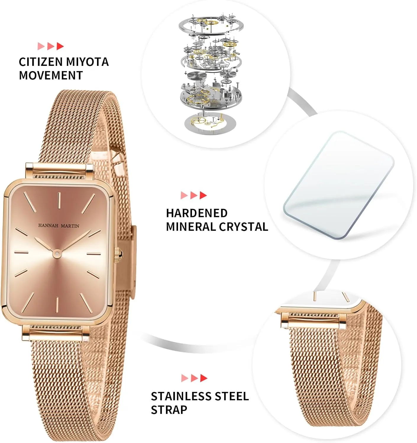 Wrist Watches Stainless Steel Band Fashion Dainty roof Female Watch Luxury Bracelet Diamond Watches for Women Waterproof Ladies Analog Quartz 