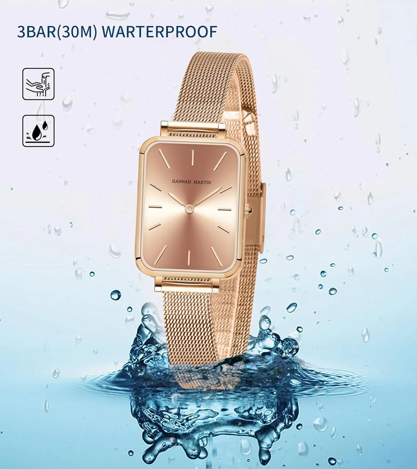 Wrist Watches Stainless Steel Band Fashion Dainty roof Female Watch Luxury Bracelet Diamond Watches for Women Waterproof Ladies Analog Quartz 