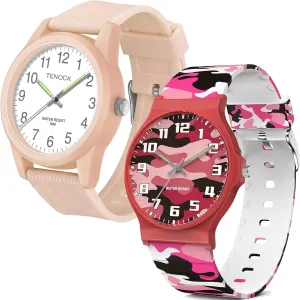 Wrist Watches with Soft Band, for Ages 5-15 Kids Great Birthday Gifts Christmas Day tumble carve ever oversee brass Kids Analog Watch Boys Girls, 30M Waterproof, Sports Watch for Boys, Easy to Read Children's Thin Dial 