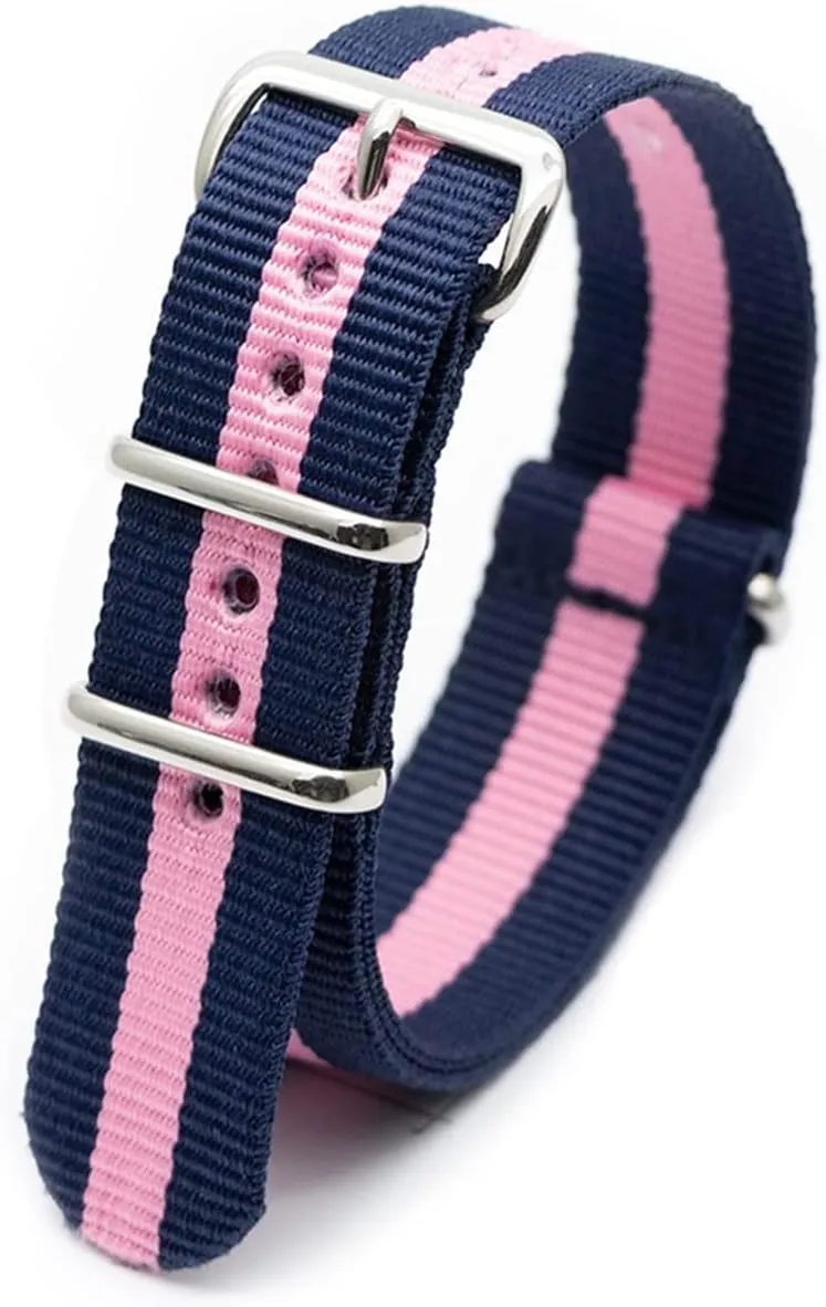 Wristband KZN01 Watch Strap 18 20 22 Mm Brand Army dam Sports Fabric Nylon Watchband Accessories Bands Belt Compatible With 007 