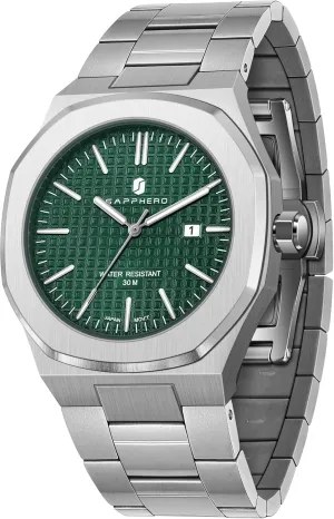 Wristwatch Gift for Men SOPPHERO Mens Watches Stainless Steel Quartz Watch for Men 30M Waterproof Date jolt reorient Clock Fashion Business 